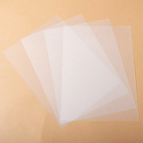 Clear-lined PP Sheet Twill PP Plastic Notebook Cover