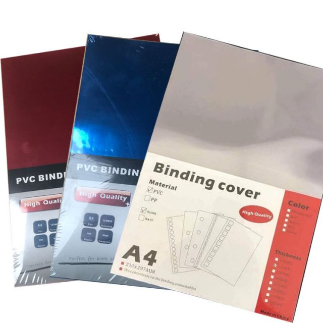 Binding Covers PVC Transparent 