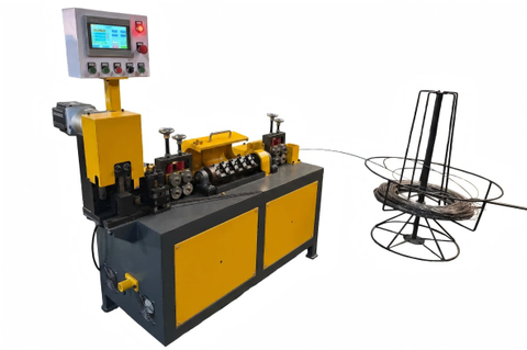 Wire Straightening and cutting machine