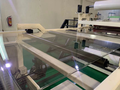 China PET Rigid Plastic Sheet Production