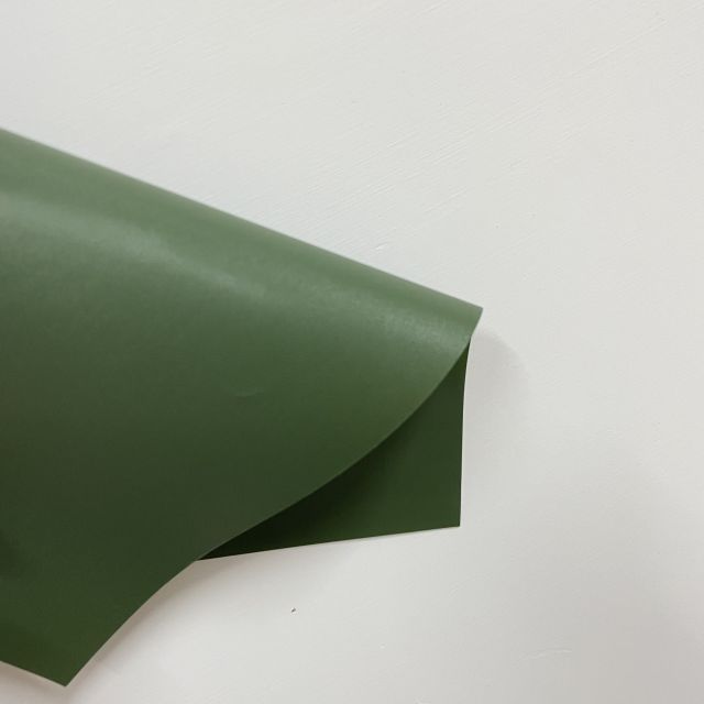 80mm Green Color PVC Rigid Film for Artificial Grass Fence with UV Resistance 