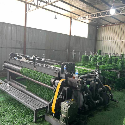 Automatic Artificial Grass Fence Machine