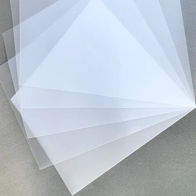 Clear-lined PP Sheet Twill PP Plastic Notebook Cover