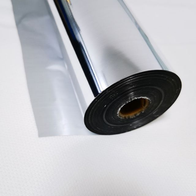 Bright Silver Aluminum PET Metallized Film with Flexible Packaging