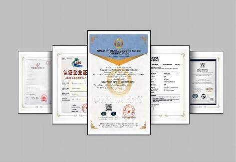 factory certificate