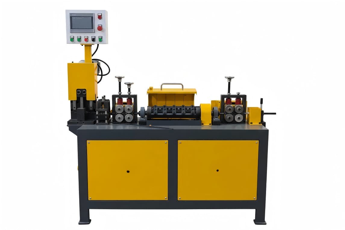 Wire Straightening and cutting machine