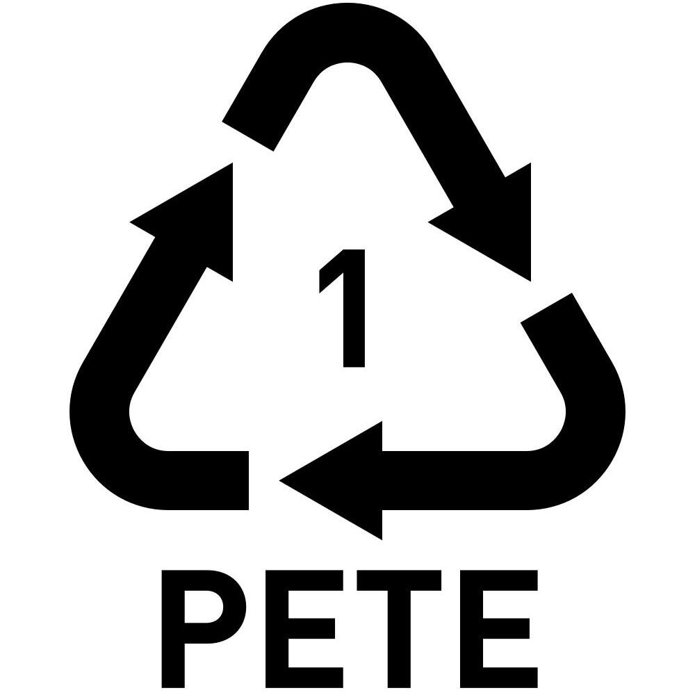 PET Recycling Sign