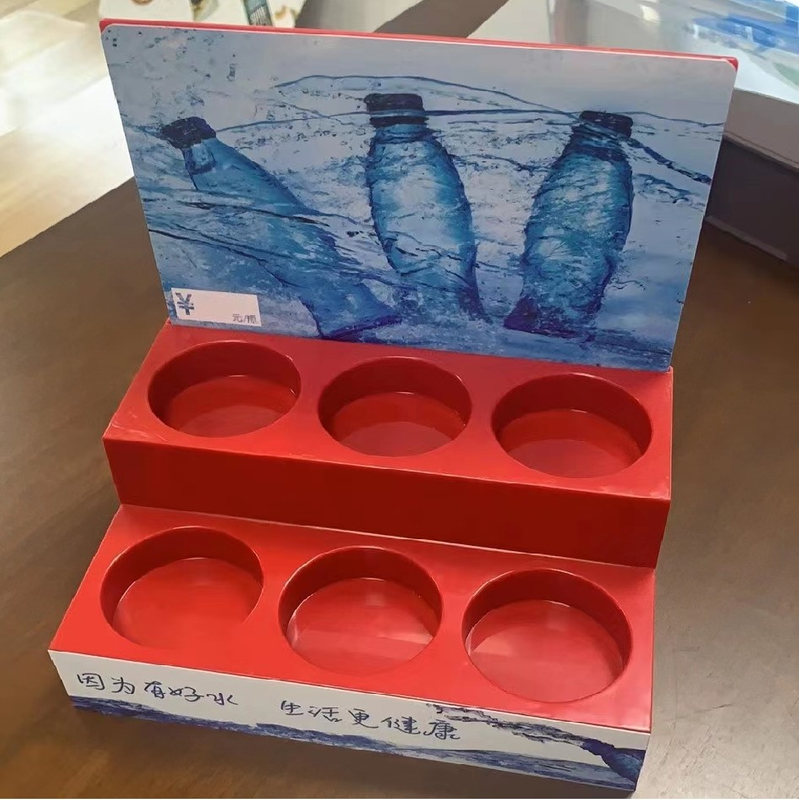 PVC Foam Board Display Stand for Supermarkets ONE PLASTIC