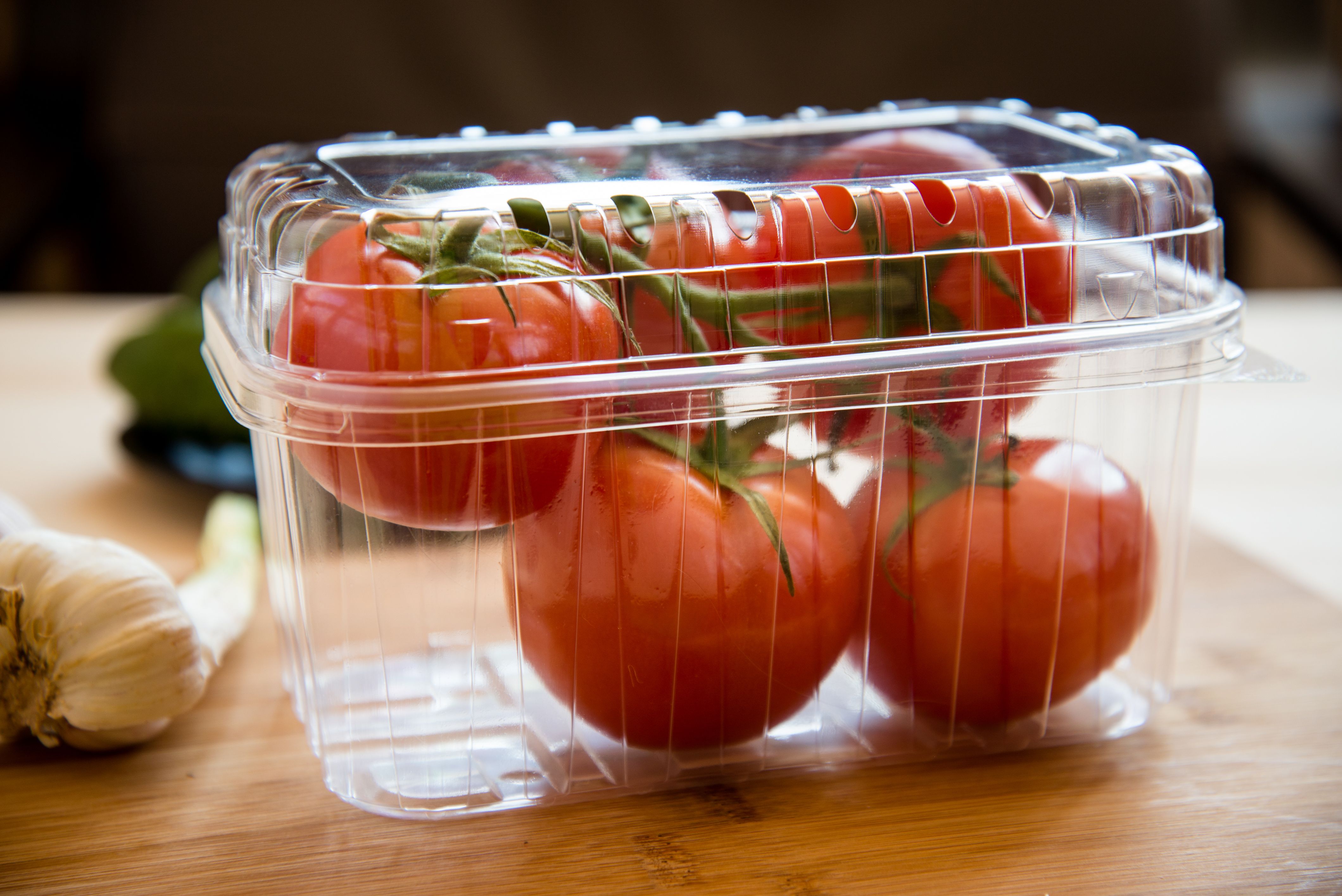 Apet plastic food container