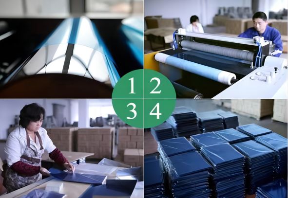 PVC binding covers inspection