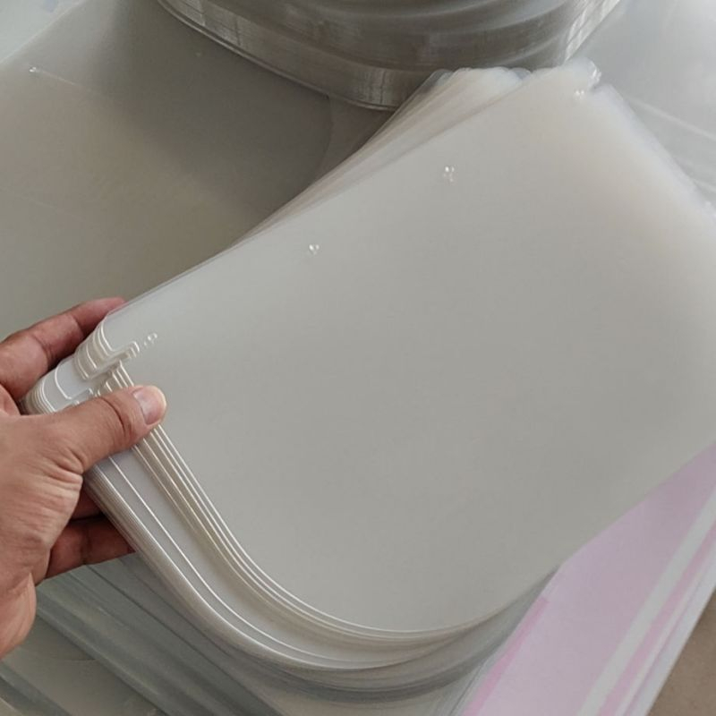 Foglio in plastica APET antiappannamento per mascherine