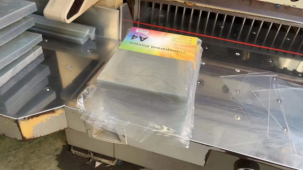 A4 PVC binding covers