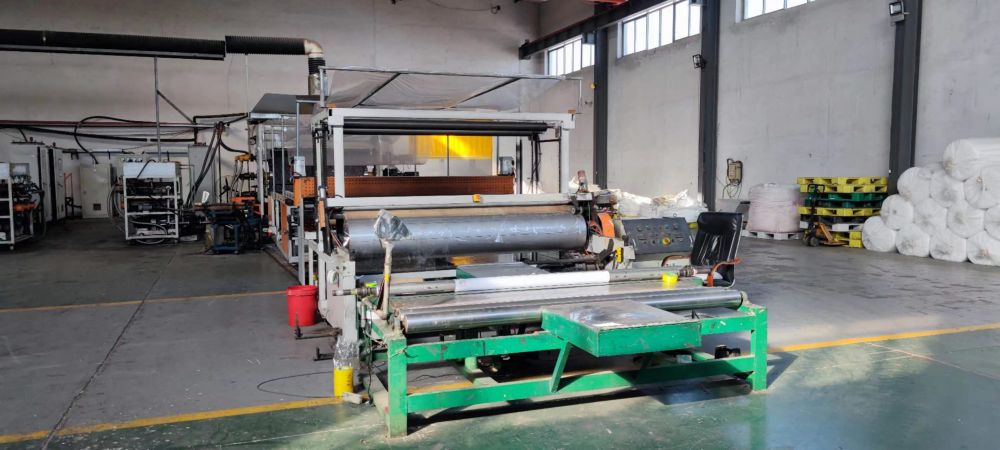 PVC strip curtain extrusion line