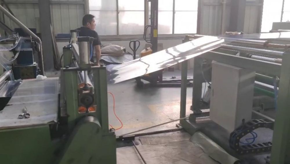 PVC binding covers manufacturing process