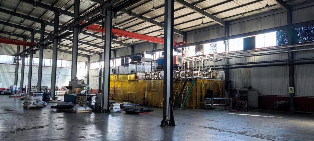 PVC strip curtain manufacturing facility