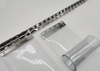 Stainless steel PVC strip curtain rail
