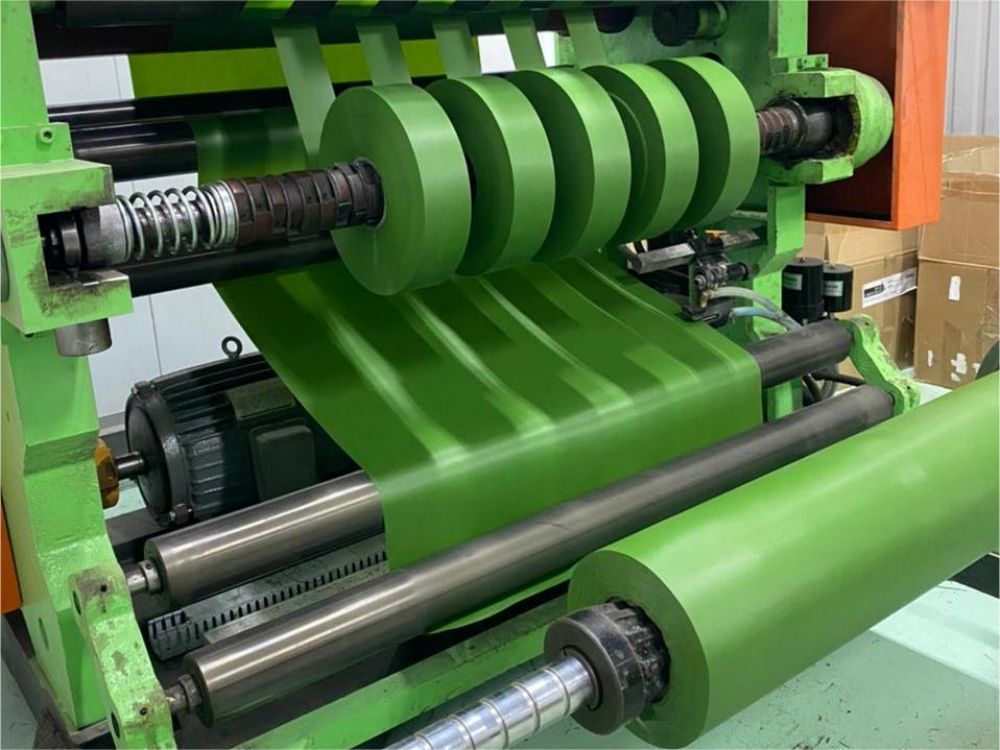 PVC fence grass film production line