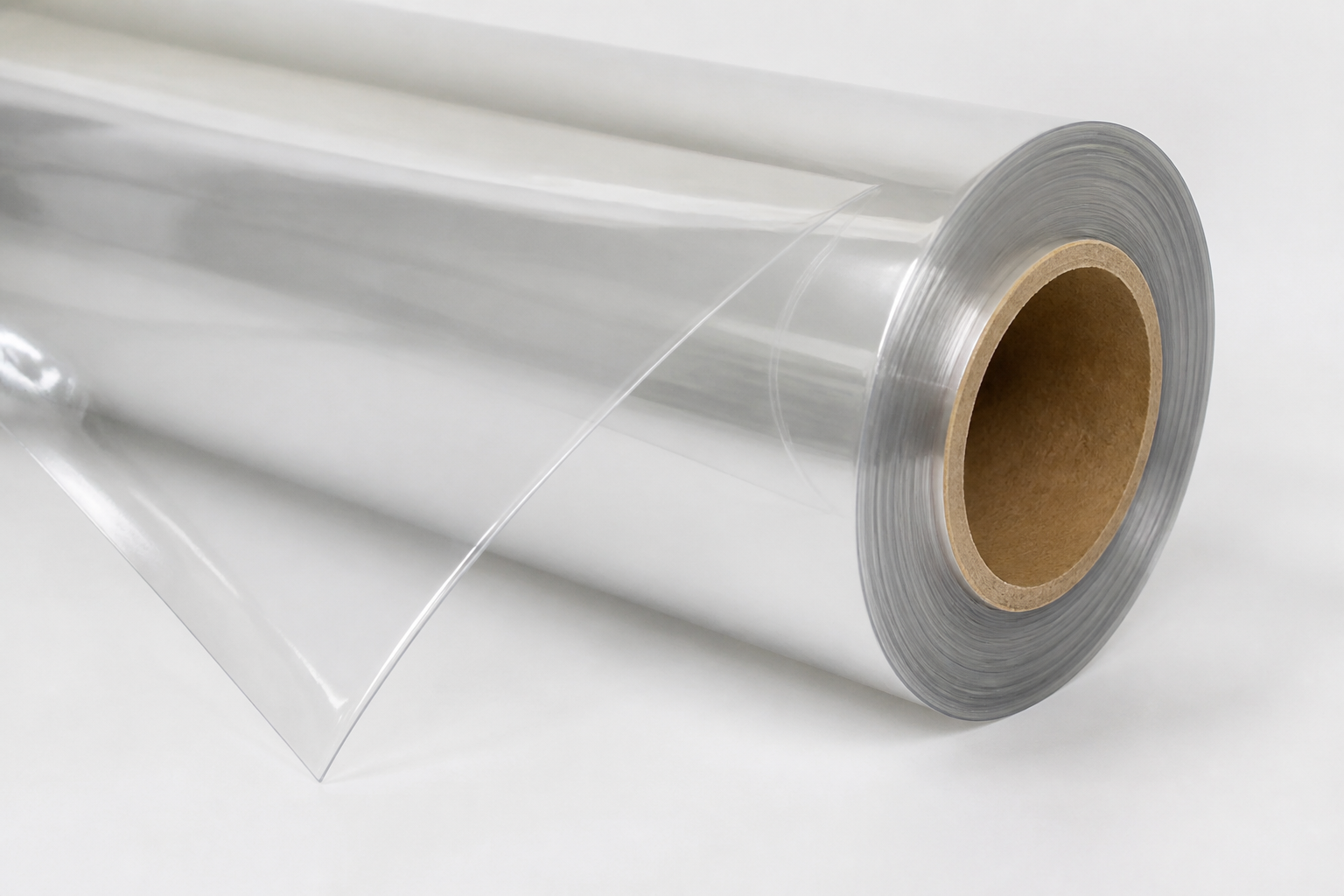 transparent PET film roll for European packaging applications