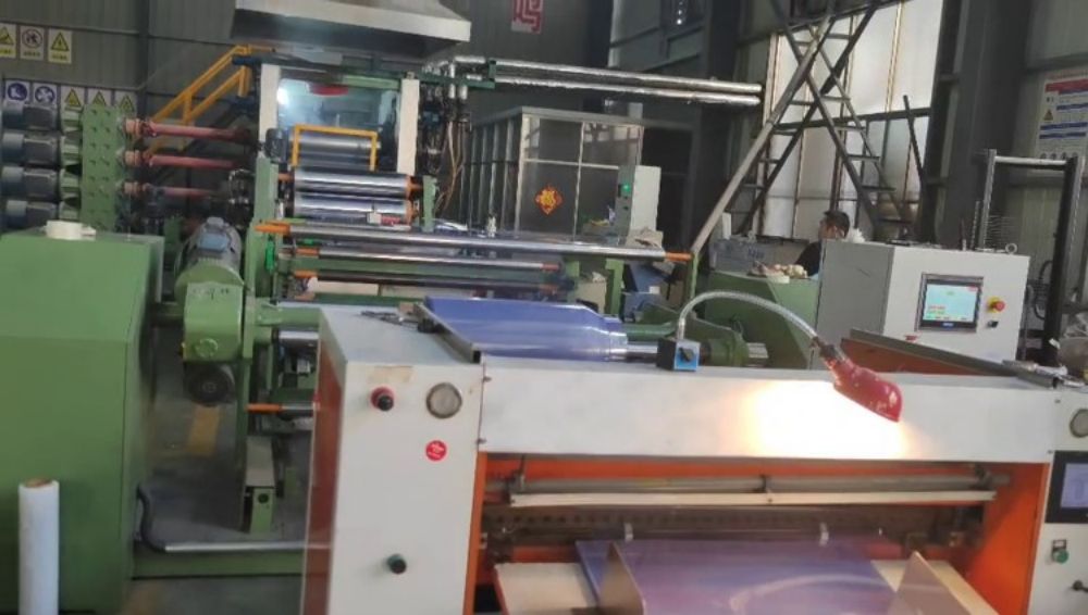 PVC binding covers processing