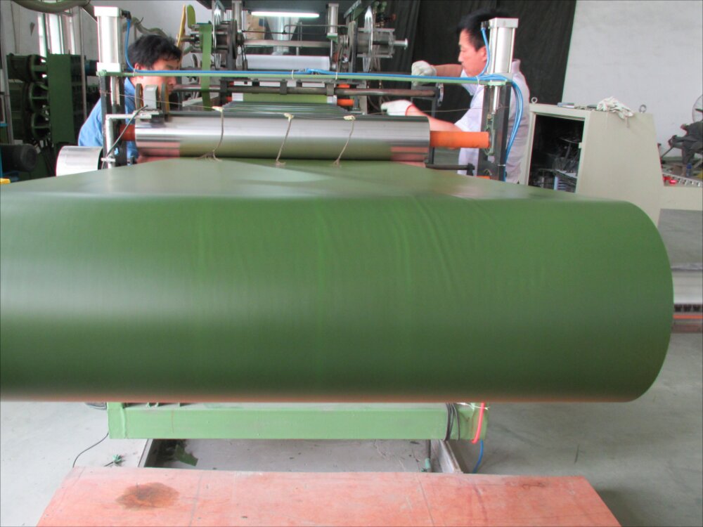 PVC Christmas tree film processing